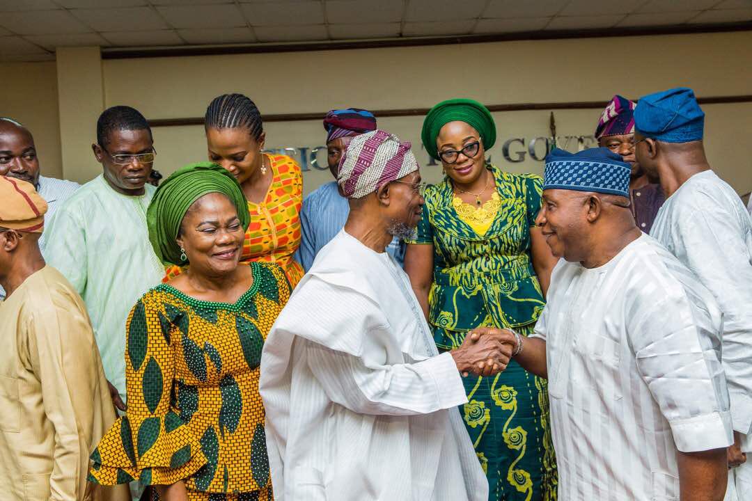 taiwooluga's tweet photo. Opa Oranmiyan reality show will be shot in @StateofOsun soon... Oga Bello led the Black Myths Association members to Mr. Governor @raufaregbesola today to share their opinions and benefits for the state https://t.co/YlZMgAbq9C