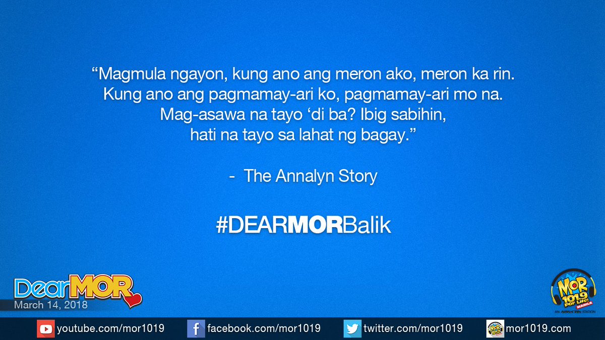 MORentPH's tweet photo. #DearMORBalik
@mor1019yumi @mor1019biboy @mor1019djpopoy @mor1019jasmin @iamevaronda @1019djjocoloco @mor1019chacha @mor1019chipaps @mor1019jhaiho @mor1019bea @mor1019digong https://t.co/UXkPLVgNKP