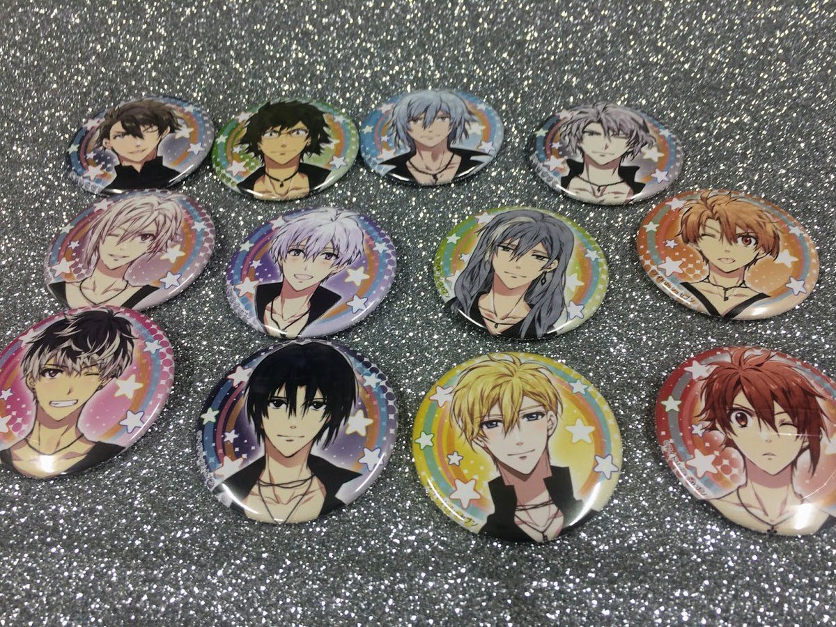 祝ホワイトデー♡ 本日『アイドリッシュセブン』新作缶バッヂ発売しま