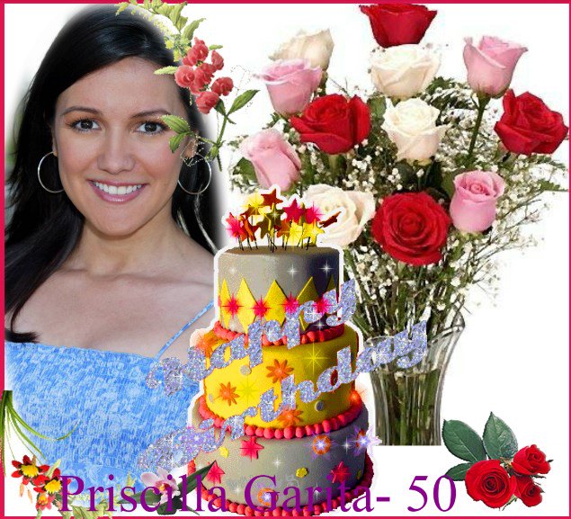 Happy Birthday Priscilla Garita 