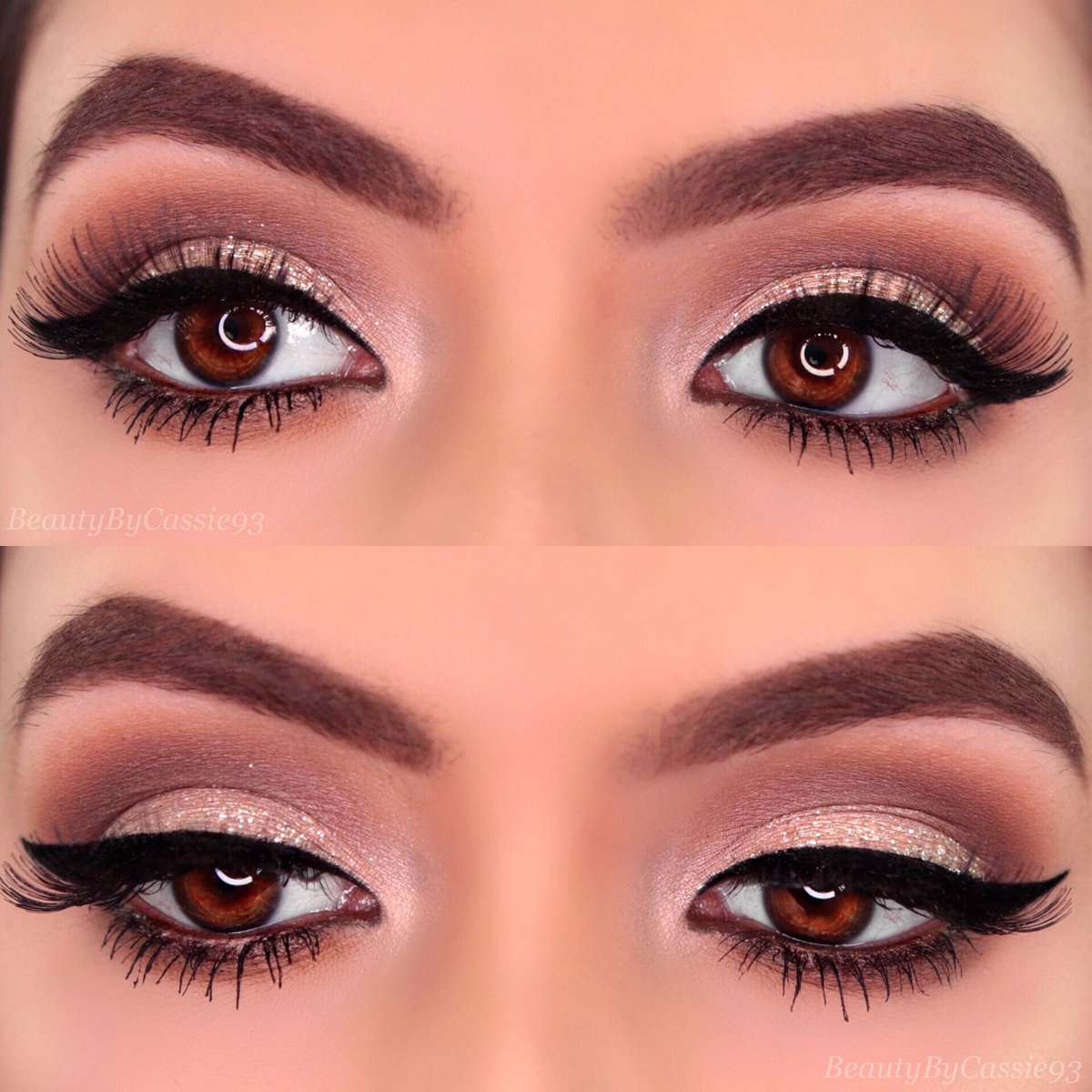 BeautyByCassie_'s tweet image. When in doubt wing it out✔️ @AlexaPersico #TheJessiePalette @Elegant_Lashes 705 black lashes, @BenefitBeauty Kabrow shade 3 &amp;amp; #BADgalBANG Mascara, @PrestigeUS Vinyl Liquid Eyeliner, @PIXIBeauty liquid fairy lights in SunRay, @prettyg_beauty brushes