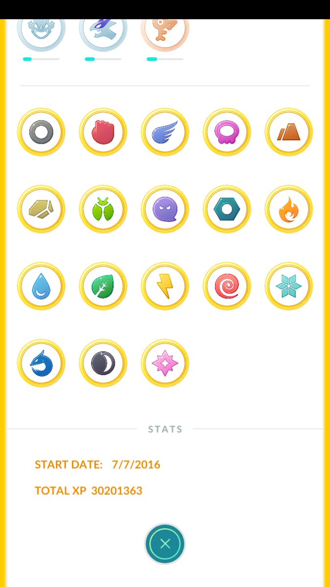 Fuelmeonce's tweet photo. 30 million XP & I still am learning & having a blast playing when I can #LegitPlay #PokemonGo. So much more I want to achieve https://t.co/Z4q0V7SEVg