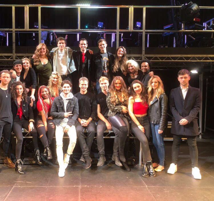 iamzoebirkett's tweet photo. So many inspirational actors,singers and industry professionals walking through our doors to watch us @MythMusical @TheOtherPalace 
Thanks for supporting @willtudor1 @AndrewCastle63 @PixieLott @MalinAkerman https://t.co/kDFOI1k3ud