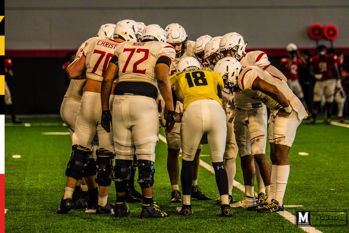 TerpsFootball's tweet photo. Practice 5 ✅ https://t.co/8ZkOzSjzud