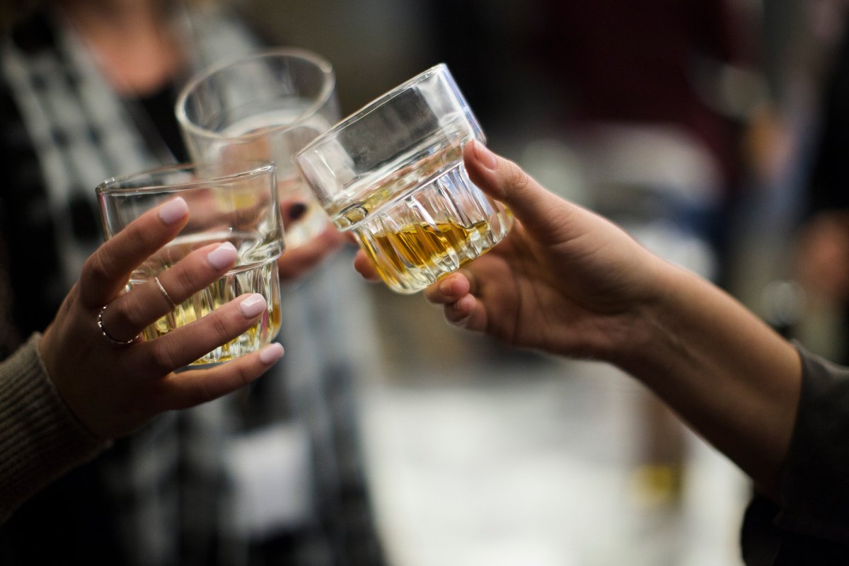 TheWrap's tweet photo. You can always count on @TheBenRiach for some fun networking cocktails for any event! They were a mega hit at our #BEConference at #SXSW! Photographer: Nathan Rocky #BEinAustin #BenRiach #BenRiachDistillery #Sponsor 21+ https://t.co/9ZtRYQ3vcI
