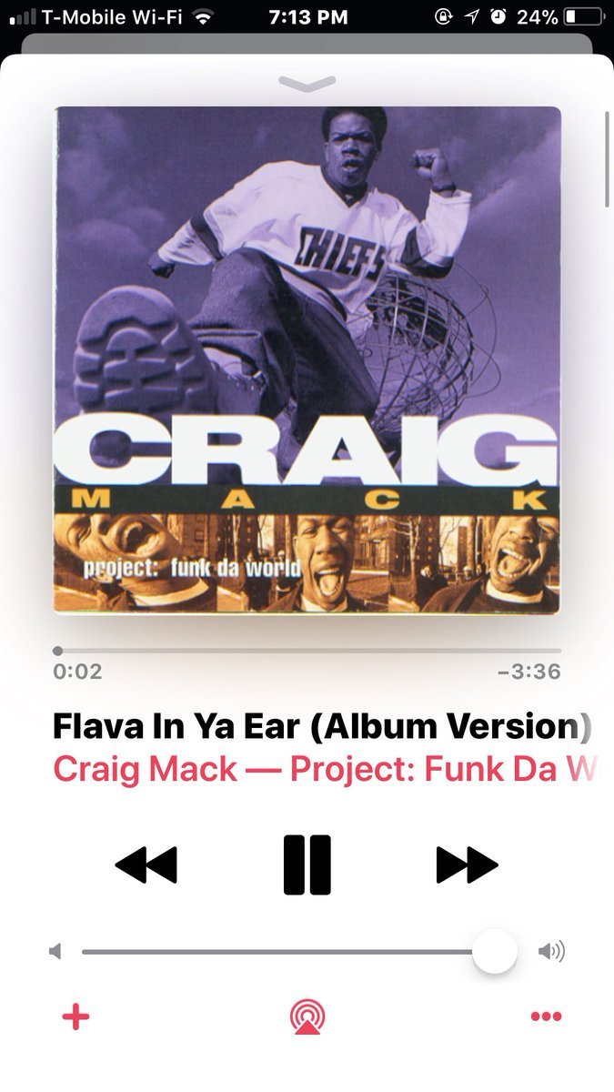 MsNotarized's tweet image. #ThrowbackJam of the Day #FlavaInYaEar by the late #CraigMack #Notarized 🔥 Rest In Peace 🙏🏽