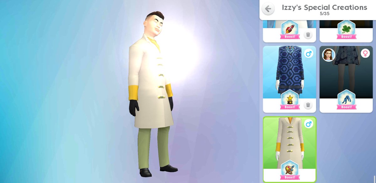 Check out my latest Izzy outfit! Not only does it keep me nice and toasty in the cold, it comes with its own paparazzi and camera flash effects!