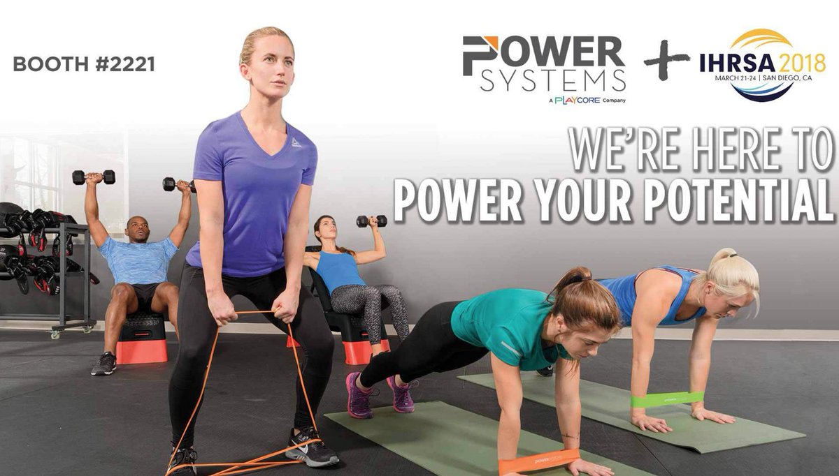 PowerSystemsInc's tweet photo. Check out this link to find out all the info you need to know about what is happening with Power Systems at IHRSA 2018 booth #2221! https://t.co/GxwTgAWonO
.
.
.
.
#poweryour #teampowersystems #poweryourpotential #fitness #fitspo #getfit #innovation #FitFam
#IHRSA #IHRSA2018 https://t.co/lEgDujgF6u