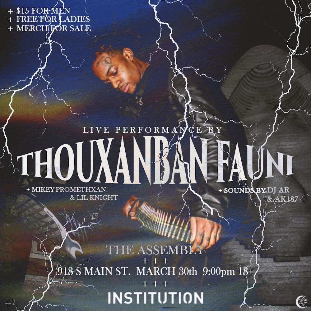 rudasounds's tweet photo. March 30th! | @Thouxanbanfauni | @INSTITUTION18b https://t.co/f2eJL7lfHB
