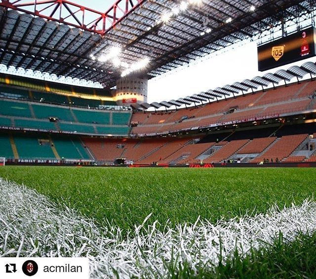 #Repost <a href="/acmilan/">AC Milan</a>
・・・
Questo è il nostro stadio 🏟
Voi la nostra gente ❤⚫
Loro i nostri ragazzi 🔴⚫
Domenica torniamo a riempire San Siro per #MilanChievo! ⚽
Compra i tuoi biglietti 🎟: tickets.acmilan.com
#weareacmilan #weareateam ift.tt/2FQT6tK