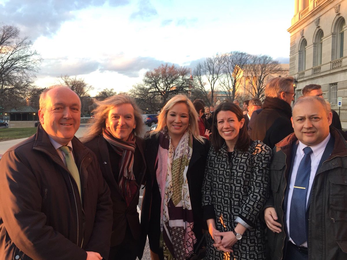 Thanks to <a href="/moneillsf/">Michelle O’Neill</a> for spending time with #AMBIT18 as we head to <a href="/librarycongress/">Library of Congress</a> to celebrate 20th Anniversary of Belfast/Good Friday Agreement