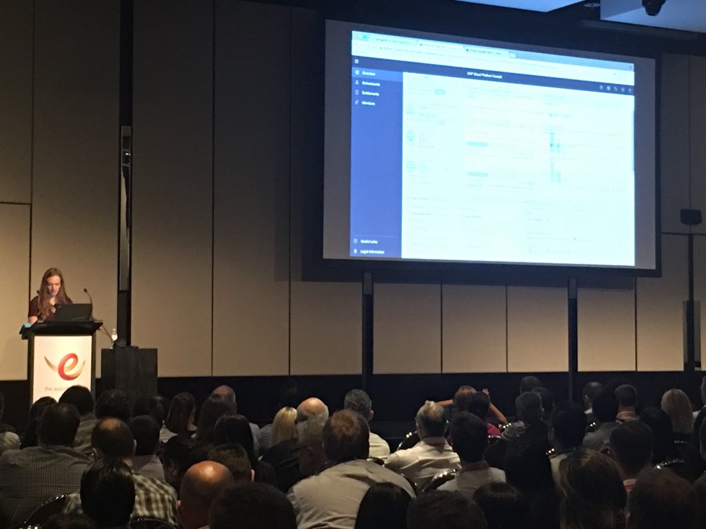 karin_tillotson's tweet image. great keynote @_bgoerke and great job on the demos @janssenkristen #MasteringSAP #WIT