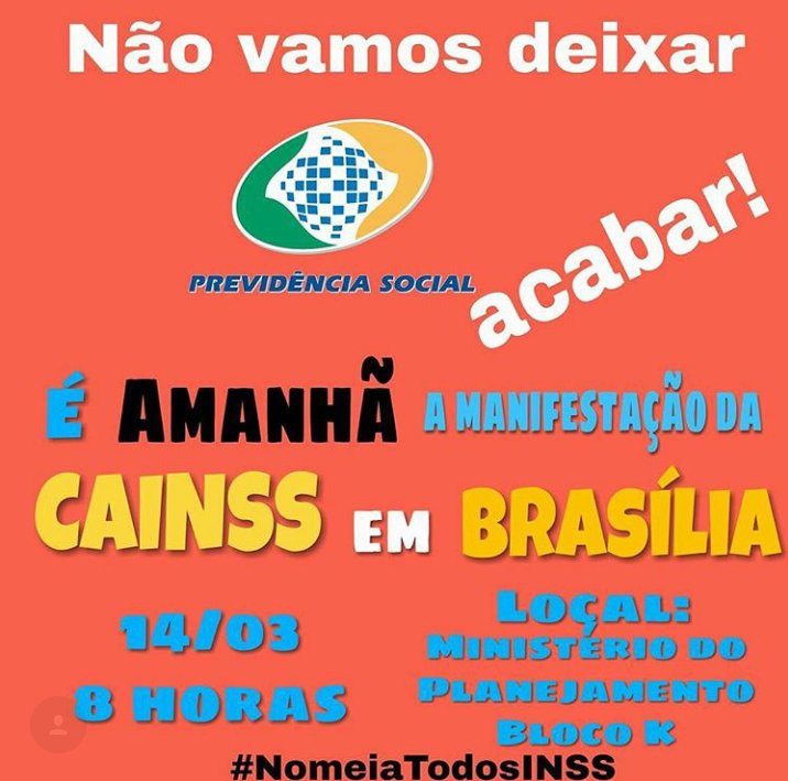 CAINSS_2016's tweet photo. @folhadirigida @folha @g1df @showdavida @SBTonline @RedeGlobo @recordtvoficial @jcconcursos @jornal_cultura @paulopaim @paulobauer45 @pr_senado @planejamentobr @MinSocial https://t.co/EqdbZewlzc