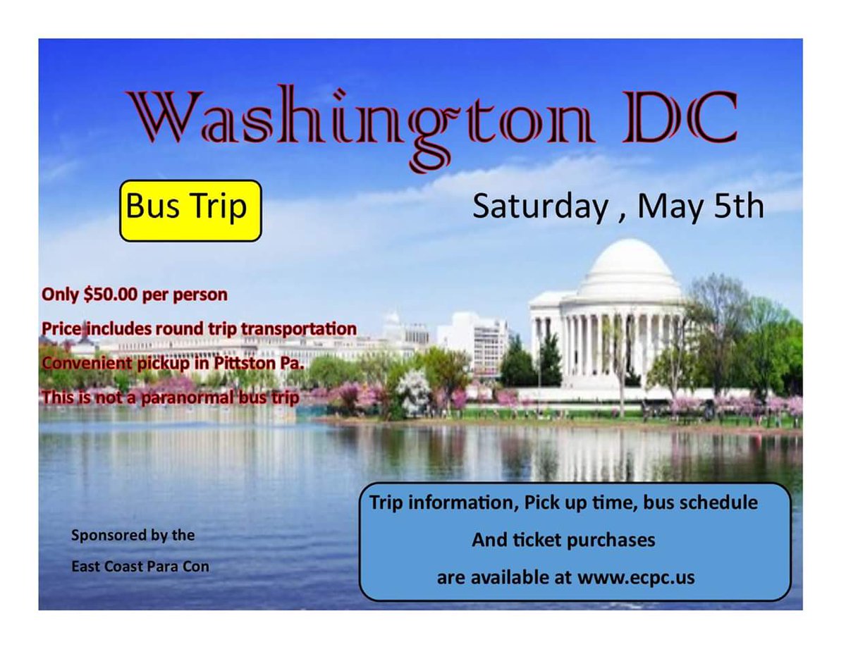 ECPC2015's tweet image. Interested in a trip to Washington DC? Come to DC with ECPC on Saturday, May 5th, 2018! Details at ecpc.us