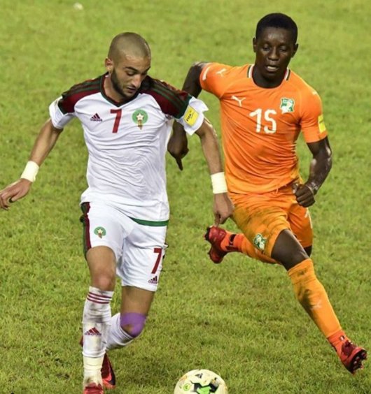 rahafmar's tweet image. #حكيم زياش ضمن قائمةالتشكيلة الرسمية #أسود_الأطلس #المنتخب_الوطني للوديتين ضدصربياو أوزبكستان #المغرب #lion_de_l_atlas #WorldCup2018