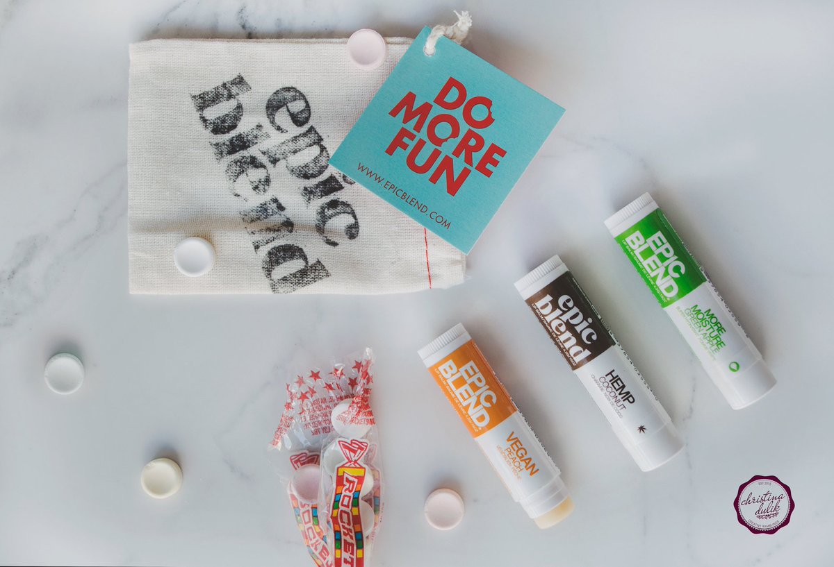 dulikstudio's tweet photo. Have you heard of @epicblend and their amazing lip balms yet?! I didn’t until a month ago and I’m in love with the Vegan Peach balm! Plus they’re made in the Okanagan with the cutest packaging! 🍑🍏🥥 #lipbalm #vegan #hemp #peach #greenapple #coconut #madeintheokanagan #domorefun https://t.co/2WzCJJzsvi