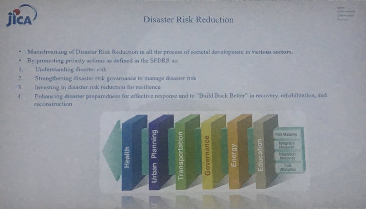 gregoryalankopp's tweet photo. “We need to mainstream disaster risk reduction”: Hitoshi Baba at #WRDM https://t.co/Uxw0j3lLp0