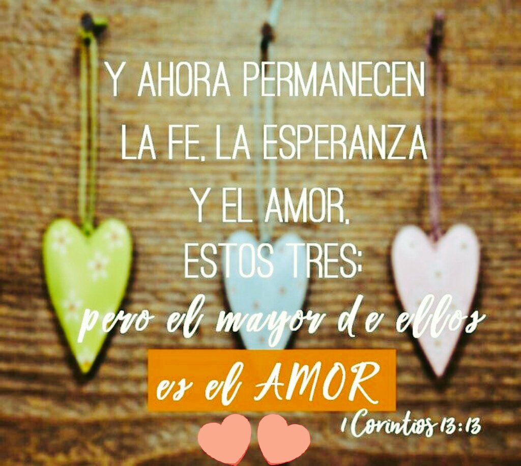 RespaldoDCielo's tweet image. 😚El apóstol Pablo manifiesta que "Tres cosas durarán para siempre:
la fe 🙏
la esperanza 🙋
y el amor... ❤
y la "mayor de las tres es el amor" 
(1 Corintios 13:13)
#MayorEsElAmor 
#DiosEsAmor❤