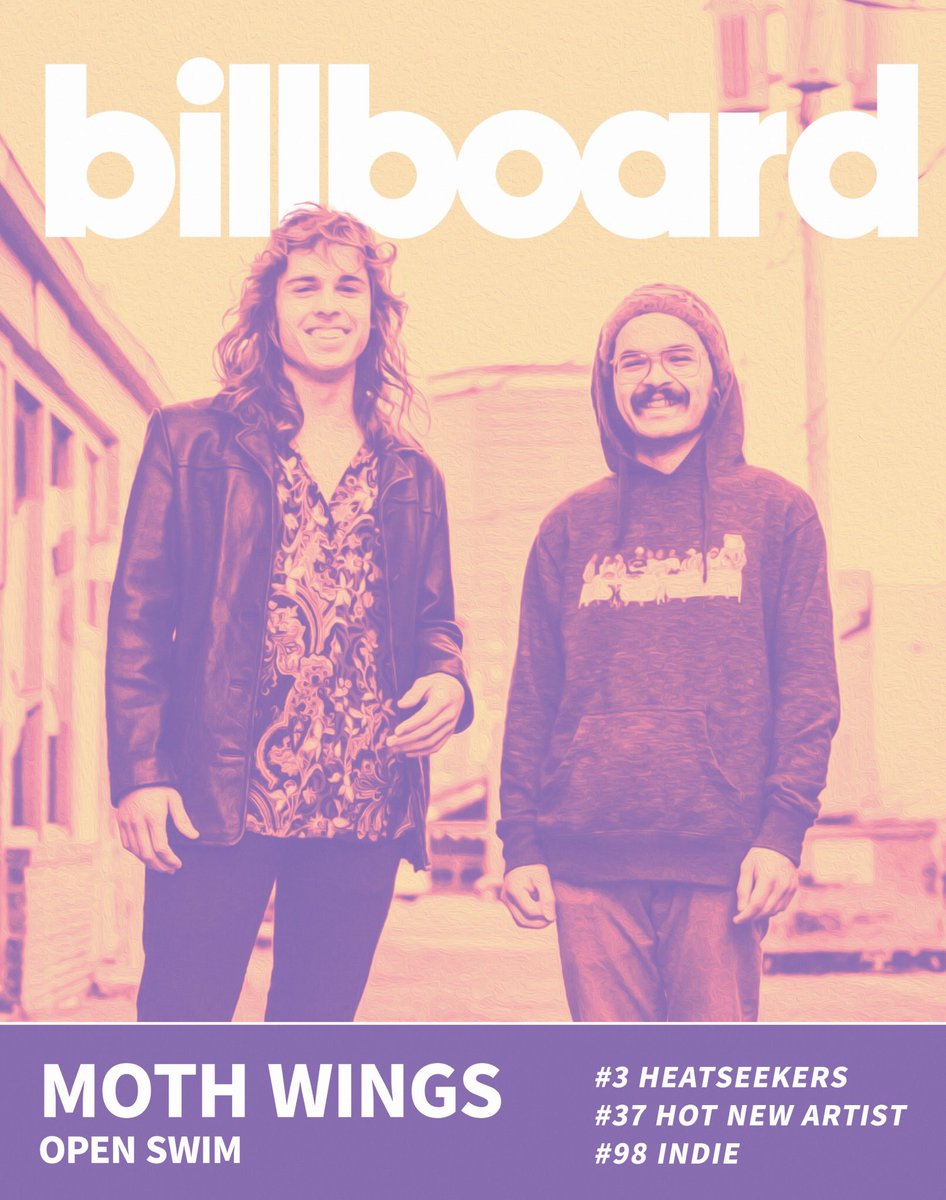 mothemothemothe's tweet photo. THANK YOU SO MUCH.  Open Swim hit the Billboard charts strong!

#3 Heatseekers
#37 Hot New Artist
#98 Indie

Sincerely can’t believe your support.  Thank you for making this a reality for us.  Love Forever. https://t.co/4e0458CcjY