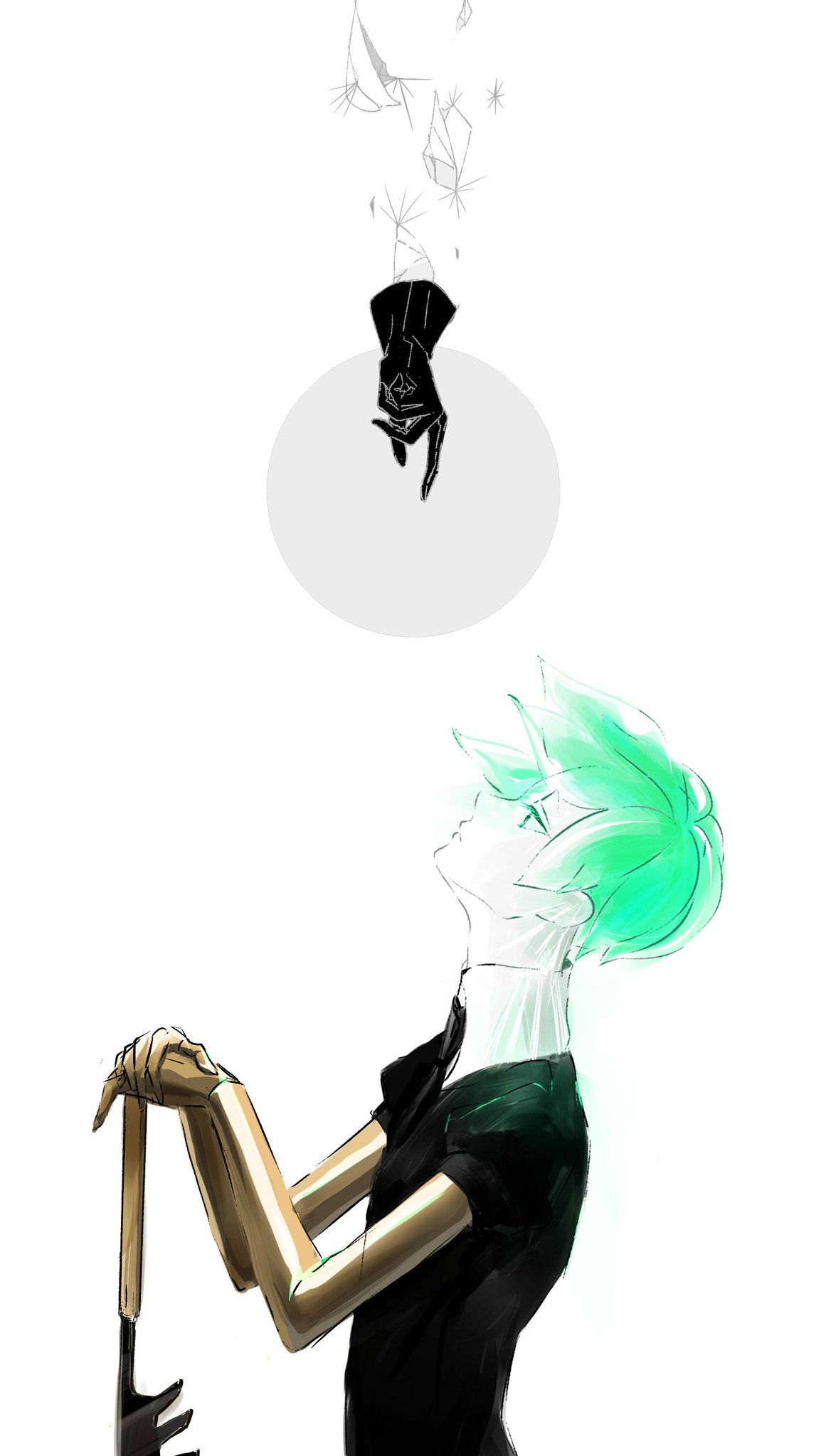 Arisama 宝石の国 フォスフォフィライト イラスト Illustration Arisama 宝石の国 フォスフォフィライト イラスト Illustration