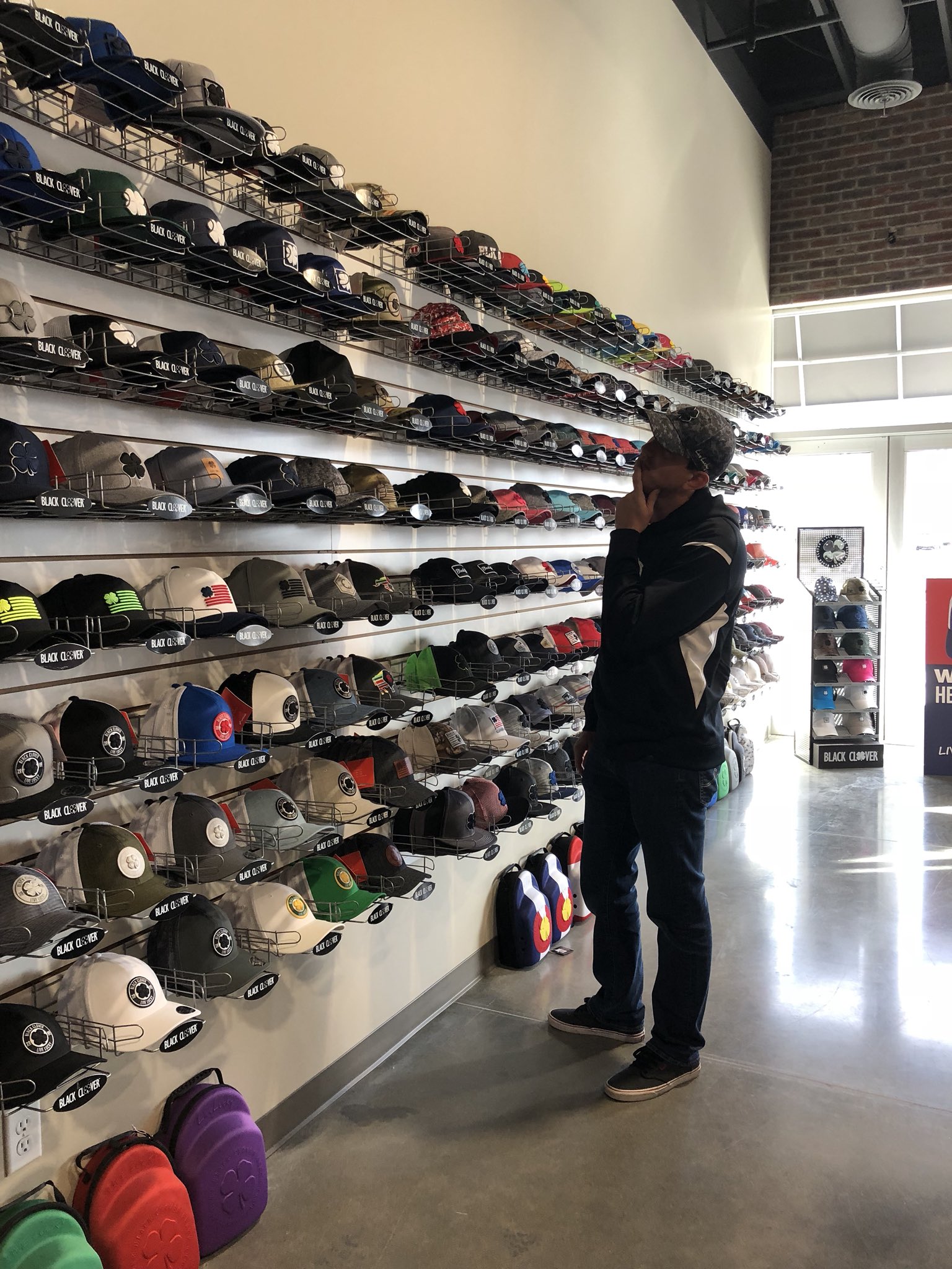 Kyle Busch on X While out west I made a quick stop to see BlackCloverUSA s new corporate headquarters. Which new hats should I get https t U9f7lWeKvj X