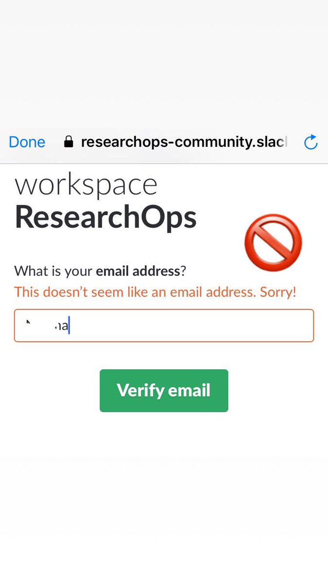 msNaema's tweet image. #badux today. Always hate it when #formfields say I have an error when I’m not done entering my email address. Please don’t do this. Wait for the @ and . at least 
- -                                
Please Follow 👉 instagram.com/uxcopy
- -
#uxcopy #microcopy #uxwriting #ux