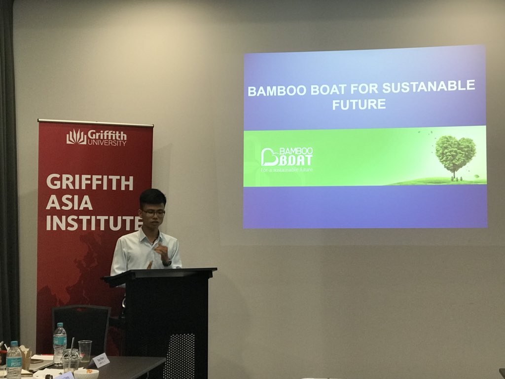GAIGriffith's tweet photo. Traditionally made fish sauce promoted online by Bamboo Boat creates #sustainable livelihoods in Vietnam. #DynamicASEAN #AusinASEAN https://t.co/8os8VQx3zi