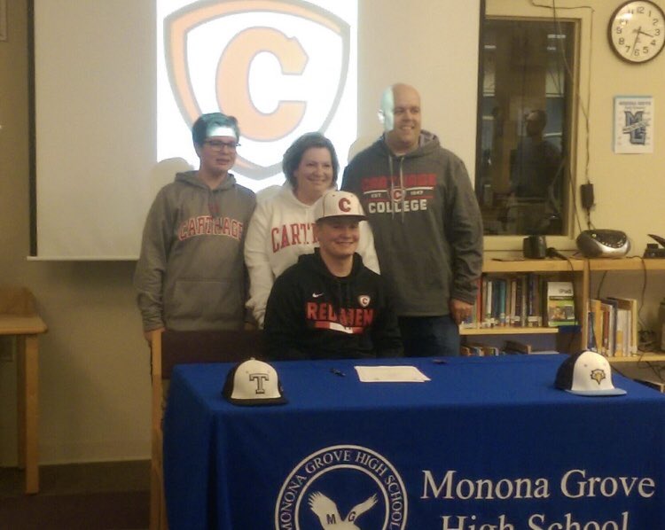 tcatacademy's tweet photo. Congratulations to @MarshallLehmann on signing his letter of intent to  @carthagecollege. Another TCat off to college to continue his academic and baseball career!
#tcatalumni https://t.co/JLP2birs0T