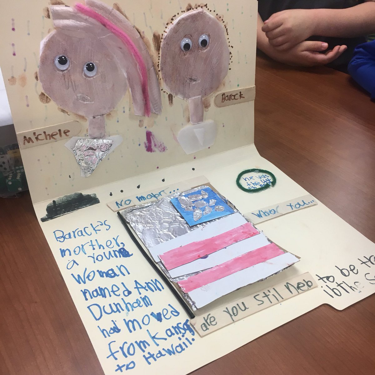 LindseyDanhoff's tweet image. These Ss weren’t given any parameters other than to show what they know about the person they studied. ❤️ the use of ‘making’ to culminate a unit! @KirstenRiggert #makercenteredlearning #itsworthit #innovatorsmindset #thinkdifferent #creativewotown #secondchat