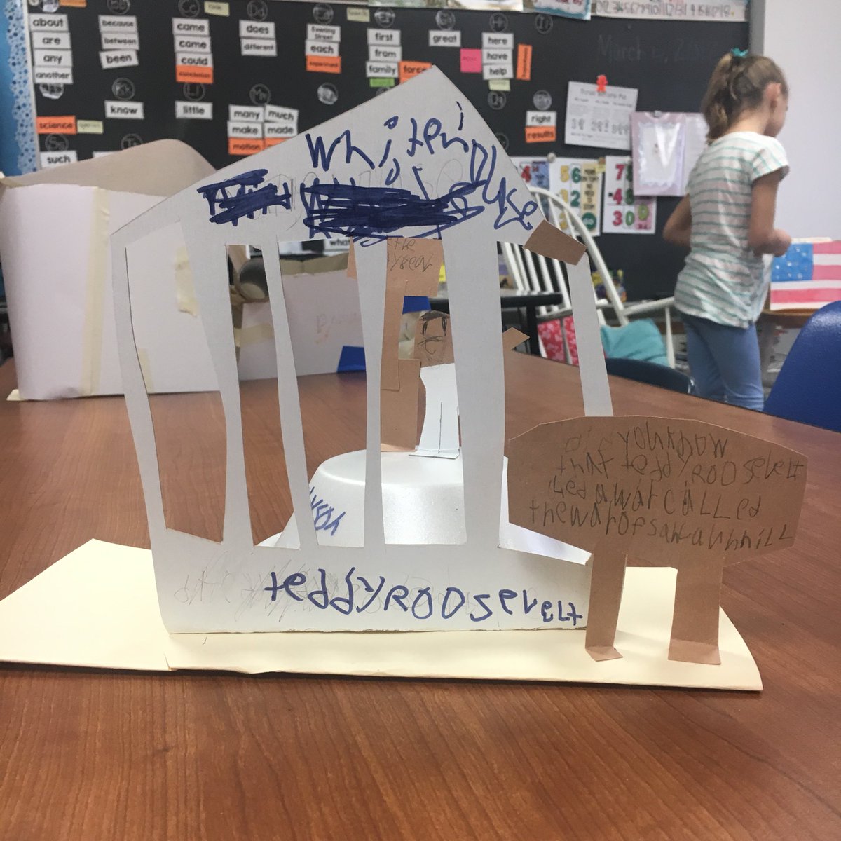 LindseyDanhoff's tweet image. These Ss weren’t given any parameters other than to show what they know about the person they studied. ❤️ the use of ‘making’ to culminate a unit! @KirstenRiggert #makercenteredlearning #itsworthit #innovatorsmindset #thinkdifferent #creativewotown #secondchat