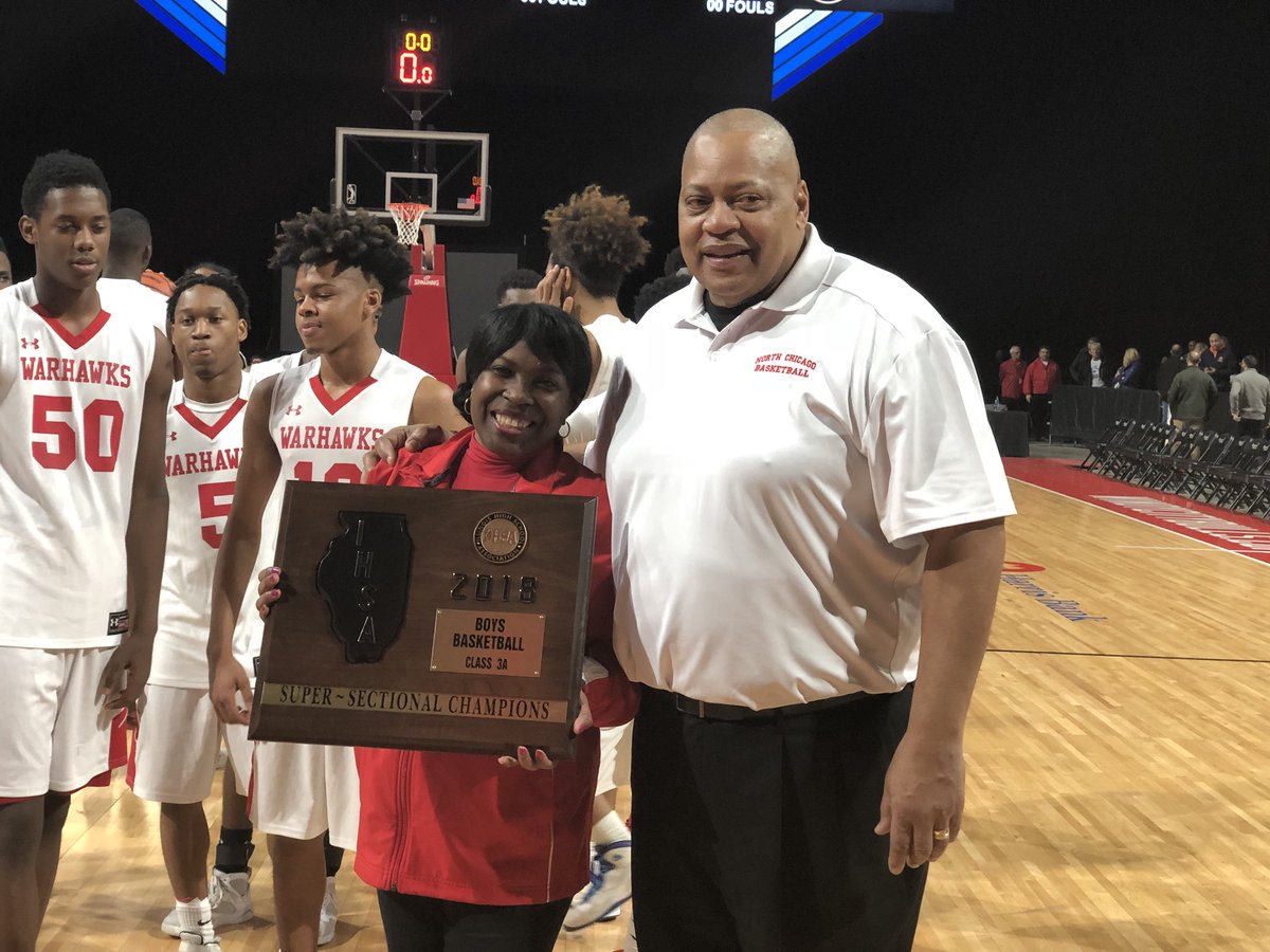 YesyMSanchez's tweet photo. Our @NCCHS_WARHAWKS Boys Basketball team is on 🔥🔥🔥Super Sectional Champs! Congratulations!! #statebound #IHSA @IHSAState @IHSA_IL #d187together #d187pride https://t.co/1xLWybH2sR