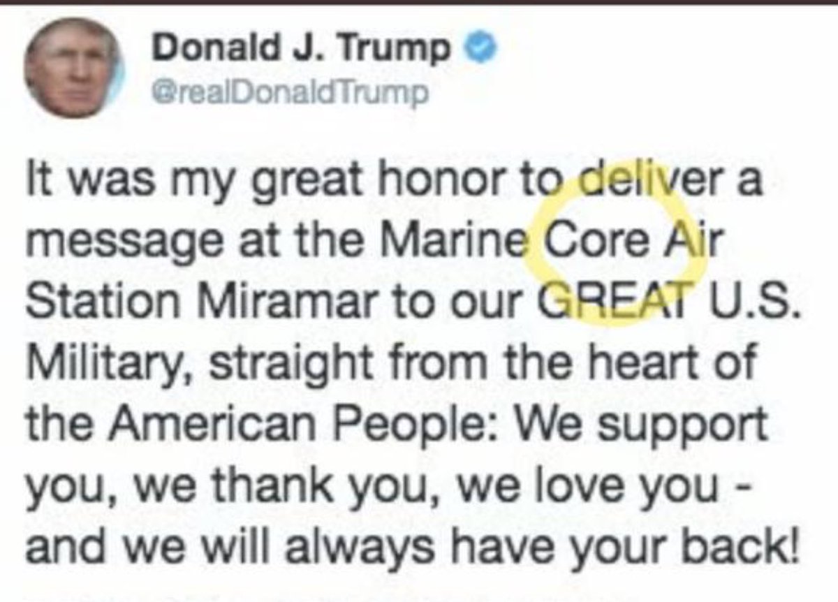 katvanlith's tweet photo. @realDonaldTrump Our screen shots trump your edits. https://t.co/mnRtrX4Qwk
