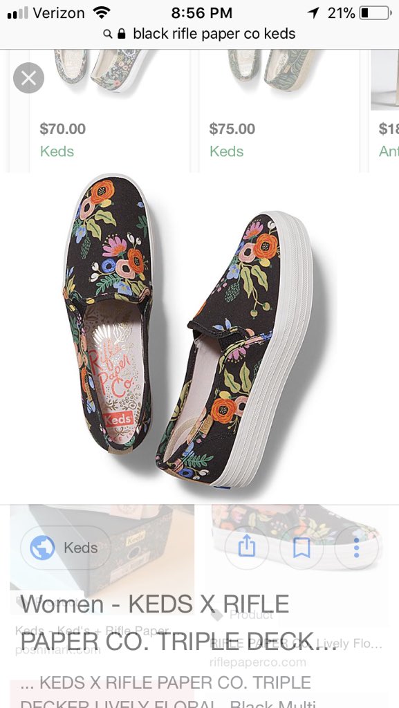 blovejohnston's tweet photo. I mean if I could own all the Keds Riffle Paper Co line, I probably would. (I may already own that black pair, but seriously, just look at these!!!) https://t.co/p3zM9Hd8Ph