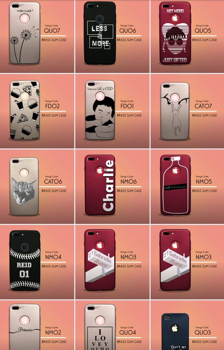 artishoppe_ph's tweet photo. CHECK OUT! OUR FASHION CASES ONLINE
β UV Printed Phonecases
β Popsockets
β Cases with Decal
β 3D hard cases
#phonecases #albaybased #legazpibased #fashioncases #popsockets #affordablecases https://t.co/GR3vgn61BU