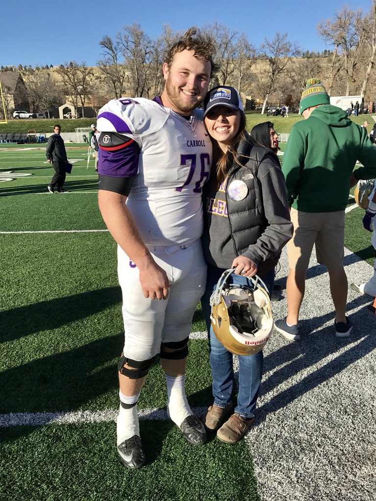 _haileypeterson's tweet image. 5 years ago this guy gave me a ride home from the prom. 5 years later,  he participated  in his Pro Day 🏈  so incredibly proud of all your hard work @EmterChris  💜  love you!