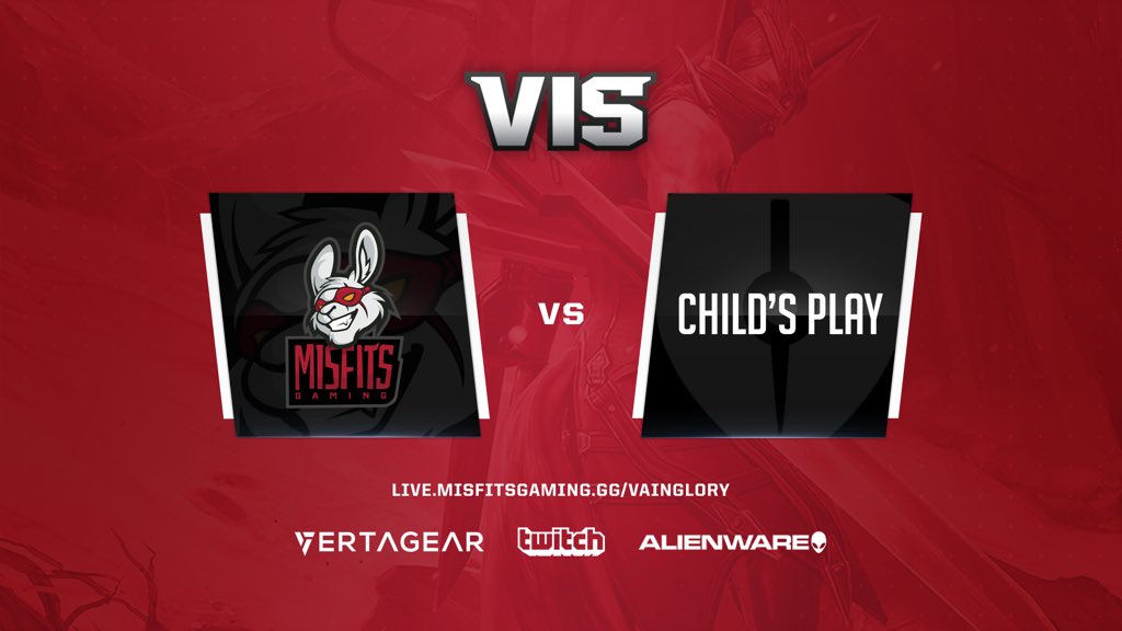 MisfitsGG's tweet photo. #MSFVG is ready for their Battle for the Rise rematch vs. Child’s Play in @VISLeague Pro league!
https://t.co/PJsk8tKZZD https://t.co/9gViwXpOav