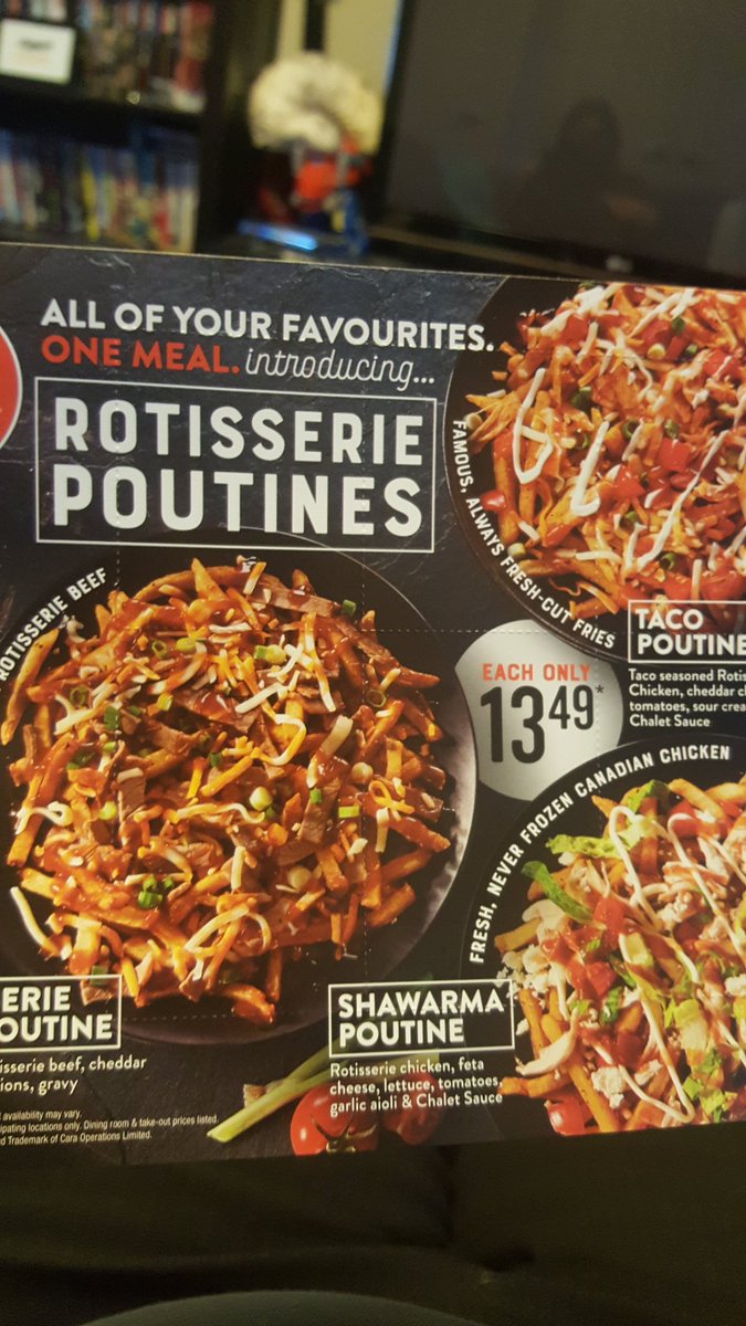 jhoudiey's tweet photo. Someone better tell @SwissChaletCA that shredded cheese on fries isn't poutine. This is shameful. #cheesecurdsorbust #thefuckouttahere #notpoutine #no #shameful https://t.co/6oRlFDiB0D