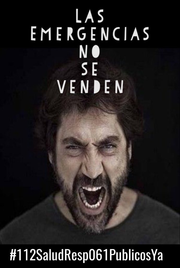 Stop Subcontratas!! <a href="/susanadiaz/">Susana Díaz Pacheco</a> <a href="/psoedeandalucia/">PSOE de Andalucía</a> dejad de negociar con las emergencias!! #112SaludResp061PublicosYa