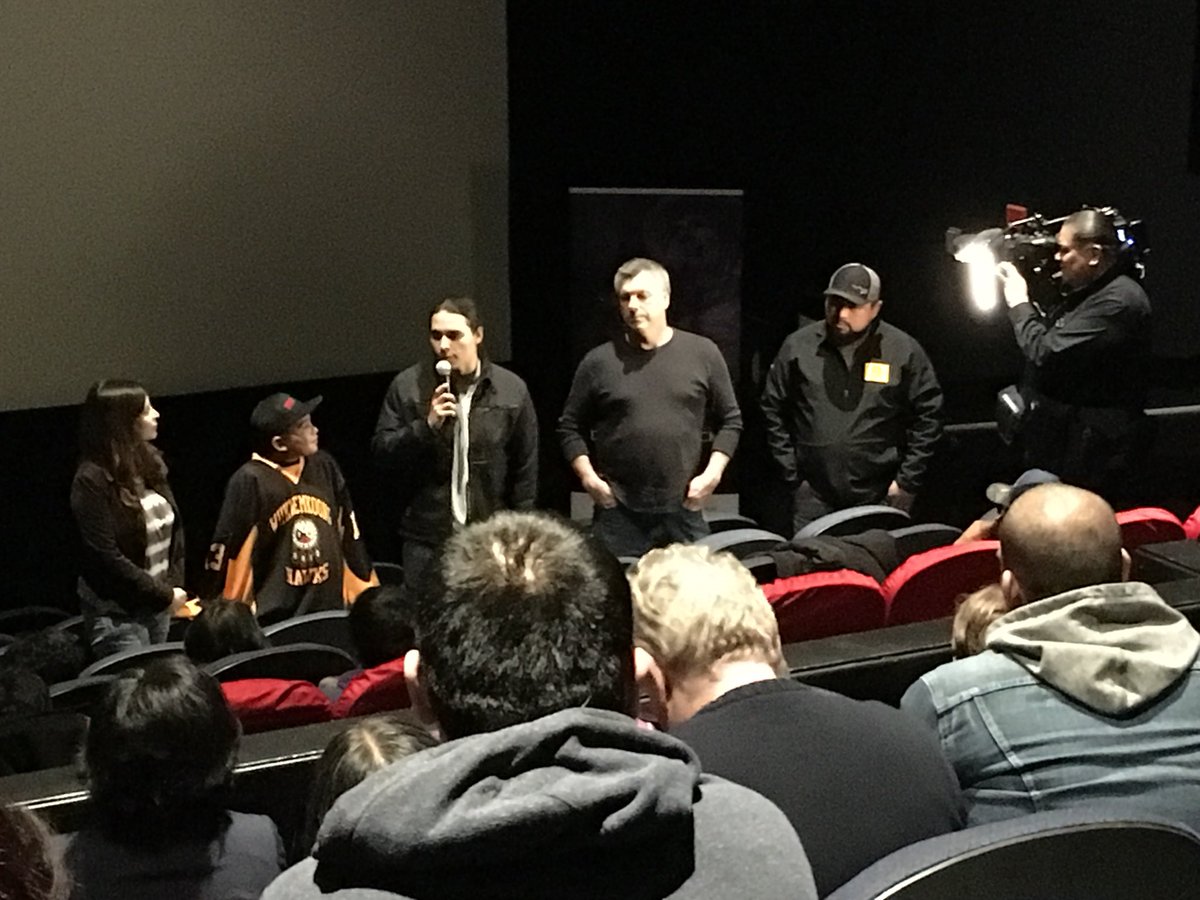 #indianhorse #Indianresidentialschool  special screening and Q&A with actors-tears, laughter, heartbreak, truth, no more silence it’s on the big screen now - Miigwech Miigwech Richard Wagamese baa for your story