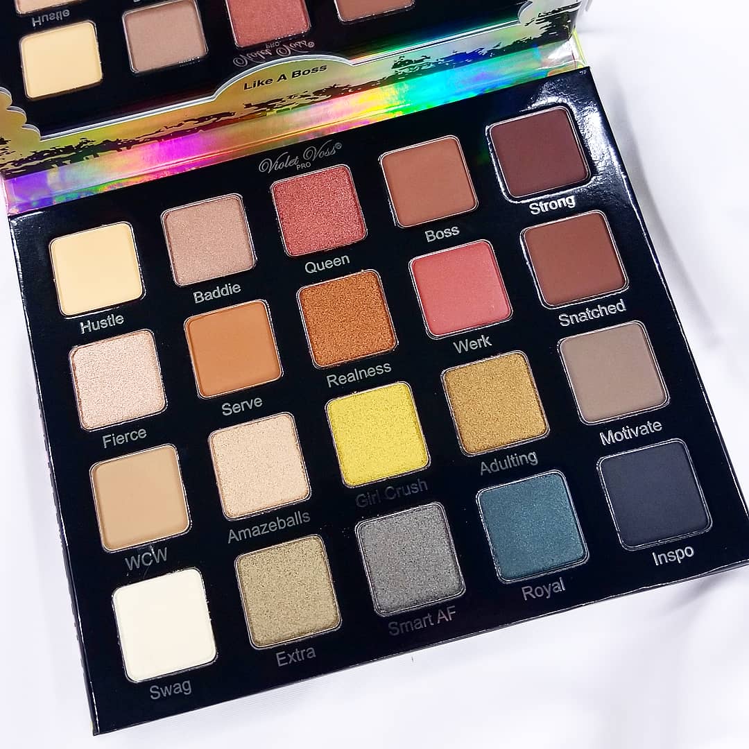 Omg! 😱 This palette is pigmented AF! Who wants to see a tutorial? <a href="/shopvioletvoss/">VioletVoss™Cosmetics</a>