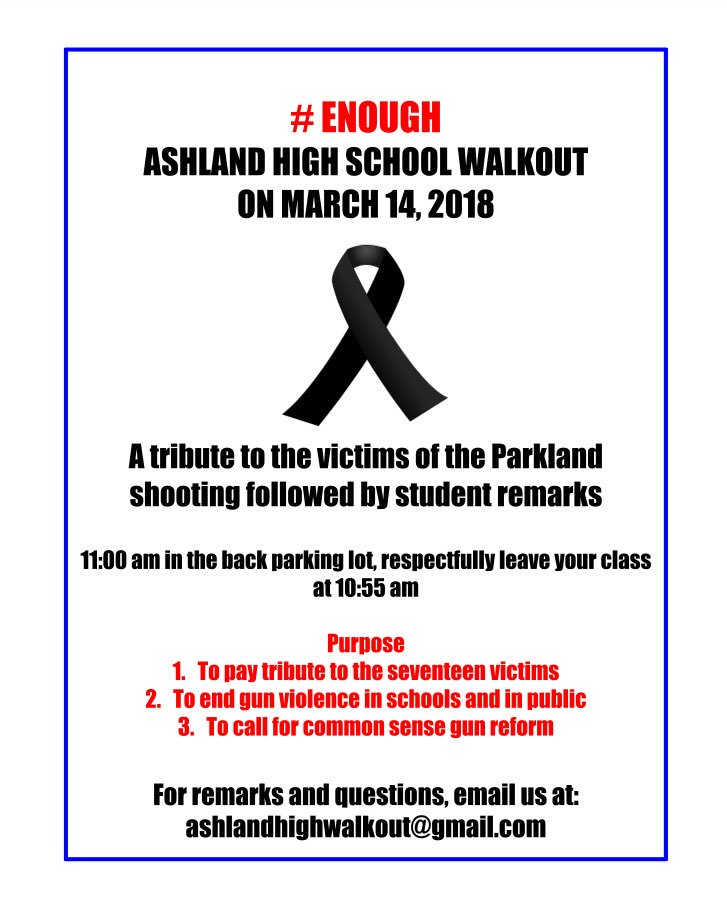 adunn_10's tweet photo. Update: The Walkout tomorrow has been moved to 11 due to the 2 hour delay @Kstcoeur @AshlandClockers #snowdaychat https://t.co/kcPPRi4Wnr