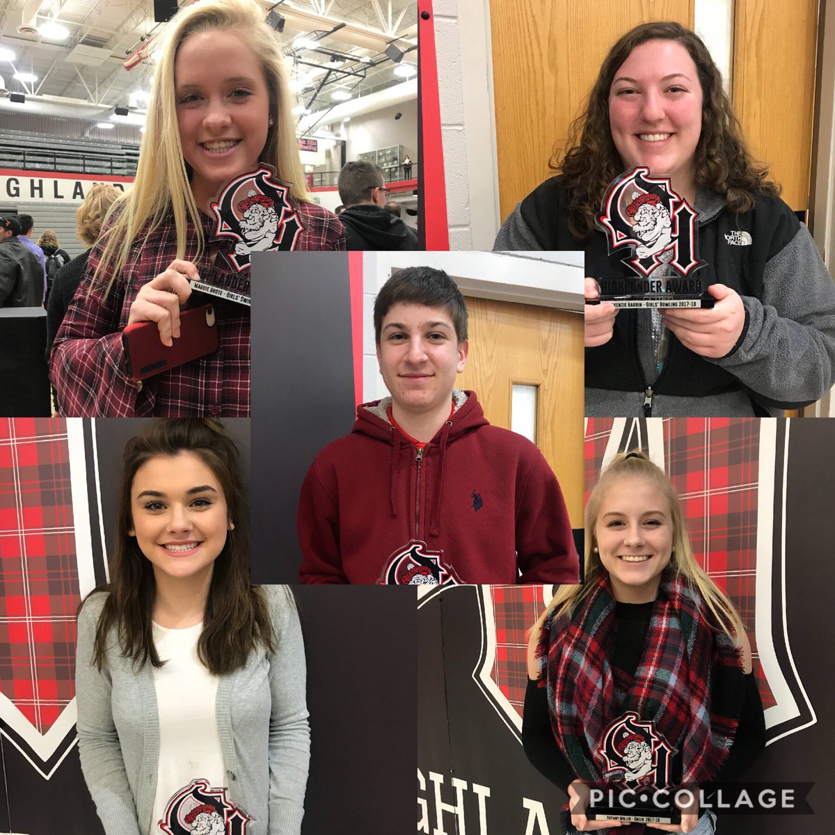 ohhsclassof2019's tweet photo. Amazing job to these five juniors who received The Highlander Award at the winter sports banquet tonight! A great season of hard work and very well deserved!! Go H19hlanders!🔴 https://t.co/E7jYCnb6EY