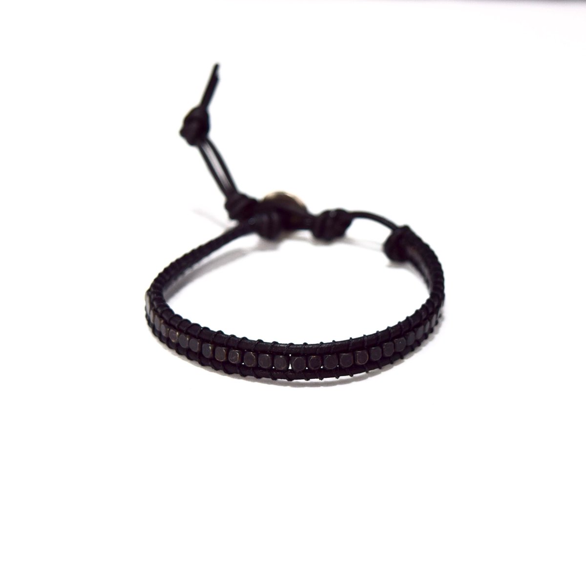 #DailyCrave - stackable bracelets made with genuine leather and quality beads in the heart of Kansas. 
jandrewdesigns.com