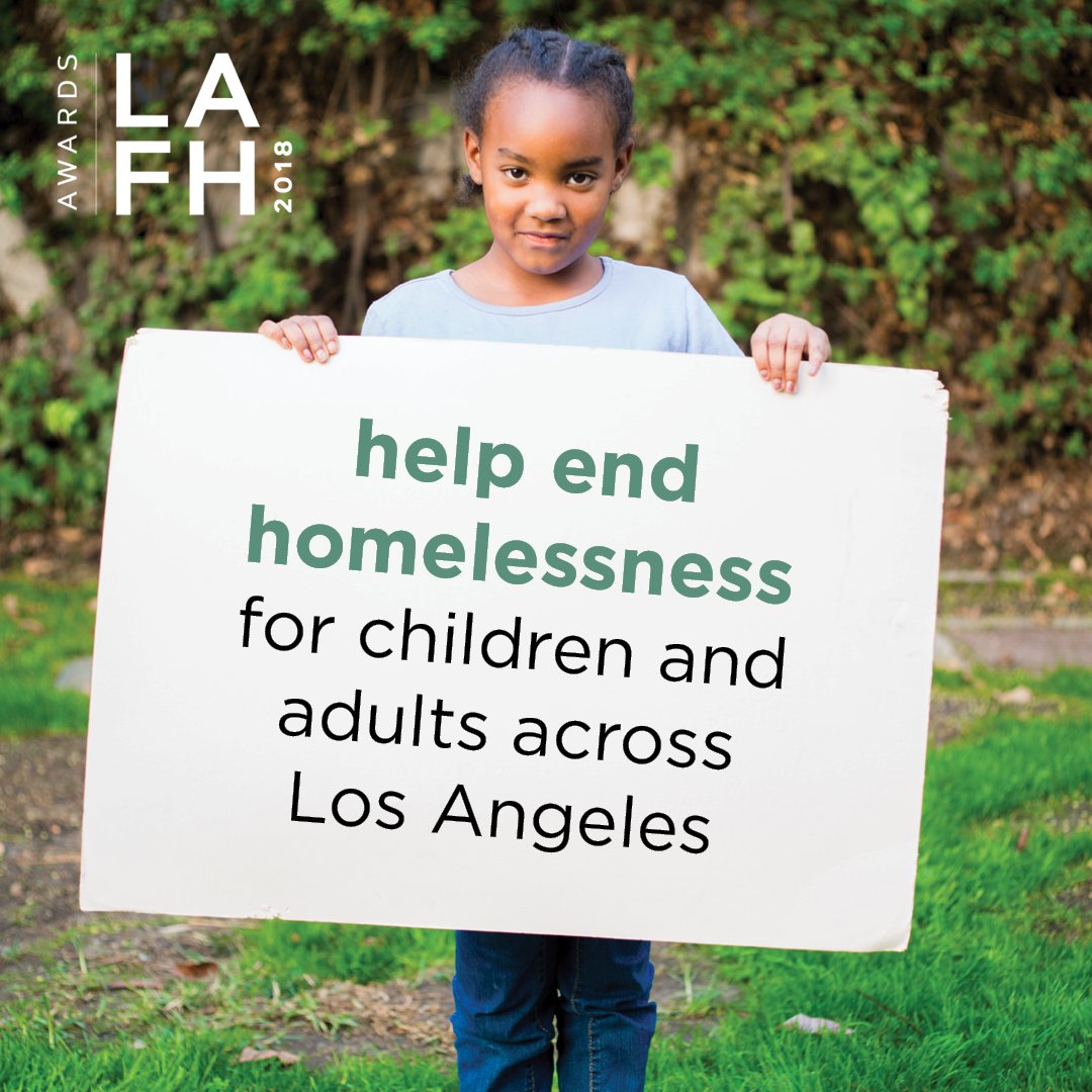 LAFamilyHousing's tweet photo. #LAFHAwards help raise funds each year to end homelessness in the lives of more than 7,000 children and adults across LA through housing, meals, employment counseling, medical health services, and so much more! Get your ticket: https://t.co/RY2KxS57fB #BeTheKeyHome https://t.co/u9NMvm7ASR