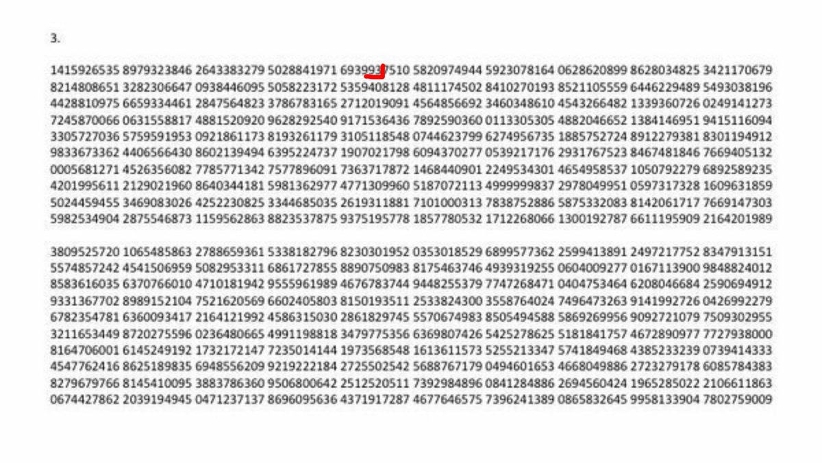 ω・)ﾉ 今日は円周率（3.14）の日らしいから続きを覚えようか。子供の頃に覚えたものは忘れないものだな。