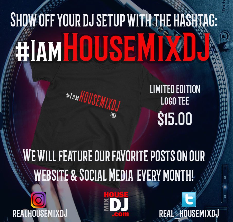 real_HouseMixDJ's tweet photo. Have your DJ setup featured on HMDJ media! Check out our new promo... #housemixdj #IamHouseMixDJ #DjClothing #turntableclothing #djing #Djs #dj #djculture #djlifestyle #respectthedj #djshirts #records #clothingfordjs #mixitup #turntables #vinyl #records #vinylrecords #housemusic https://t.co/awAVfVgy1w