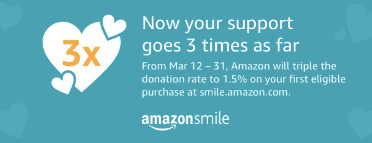 JoeDumphyGolf's tweet photo. 3x your impact! Amazon is tripling the donation rate on your first https://t.co/6eKo7HfGMj purchase - through March 31! Go to https://t.co/goMcgJktg4 and Amazon donates to Joe Dumphy Memorial Golf Scholarship Inc. https://t.co/nMzkvYEGts