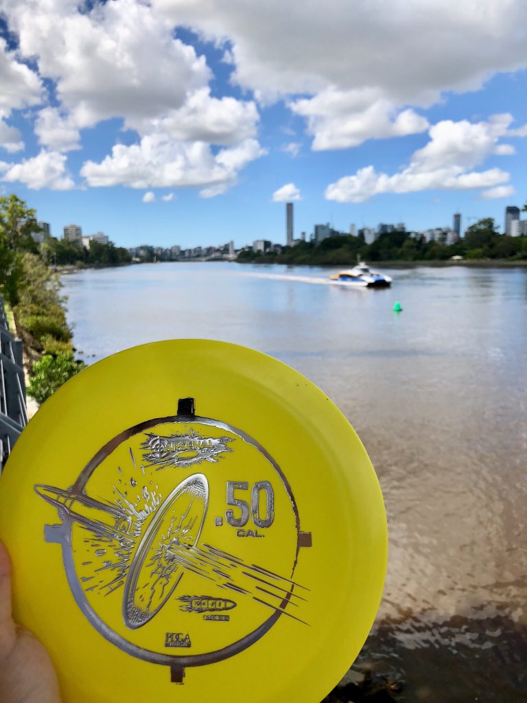 arsenaldiscsdg's tweet photo. Every week, we will share a new post to kick off our #ArsenalAdventures weekly campaign! Send in pictures of your Arsenal Discs at your favorite locations and disc golf courses for a chance to be featured on our page. This picture was taken on the Brisbane River in Australia! https://t.co/Zg9Zhl7iCY
