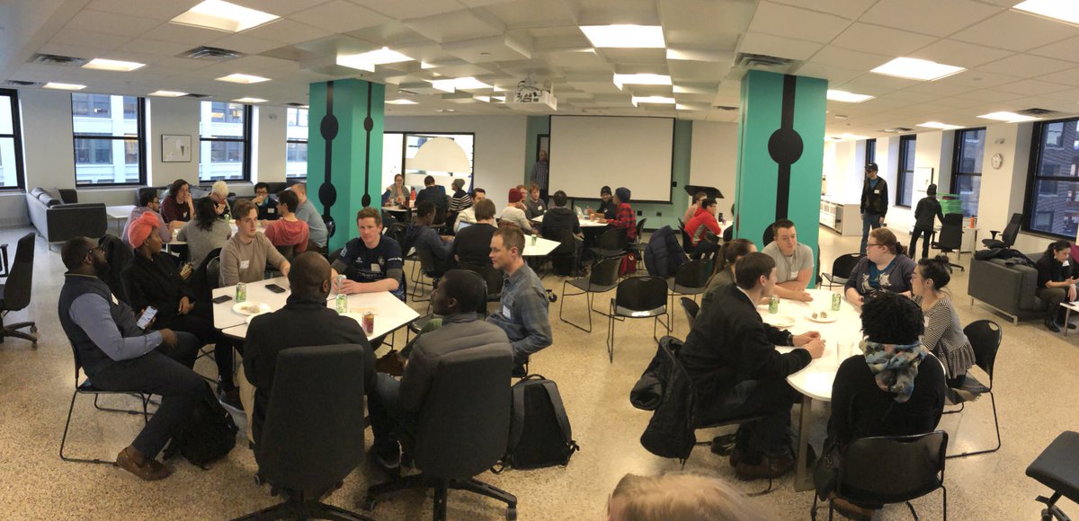 garret_s's tweet image. Another amazing @mplsjrdevs meetup tonight talking about inclusion and #DiversityInTech. 
Important conversation on how those of us in positions of privilege can do more. Learned a lot. 
Thanks @IanColdwater & @experimatt for facilitating! #mplsjrdevs