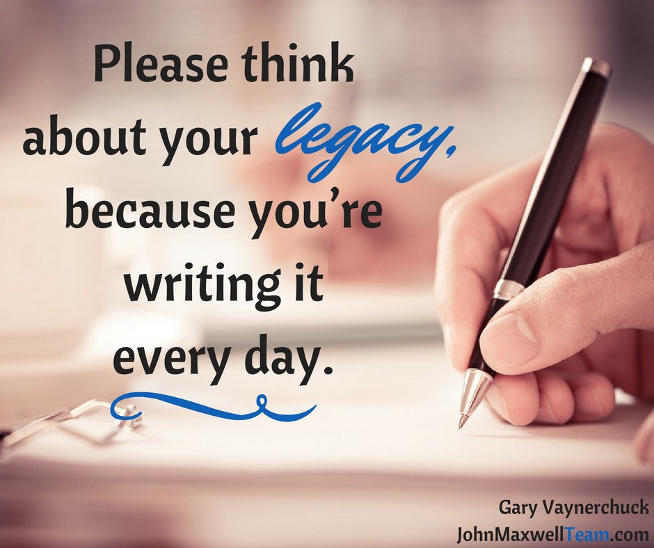 TheJohnCMaxwell's tweet photo. What will be your legacy? https://t.co/vCWv80panf